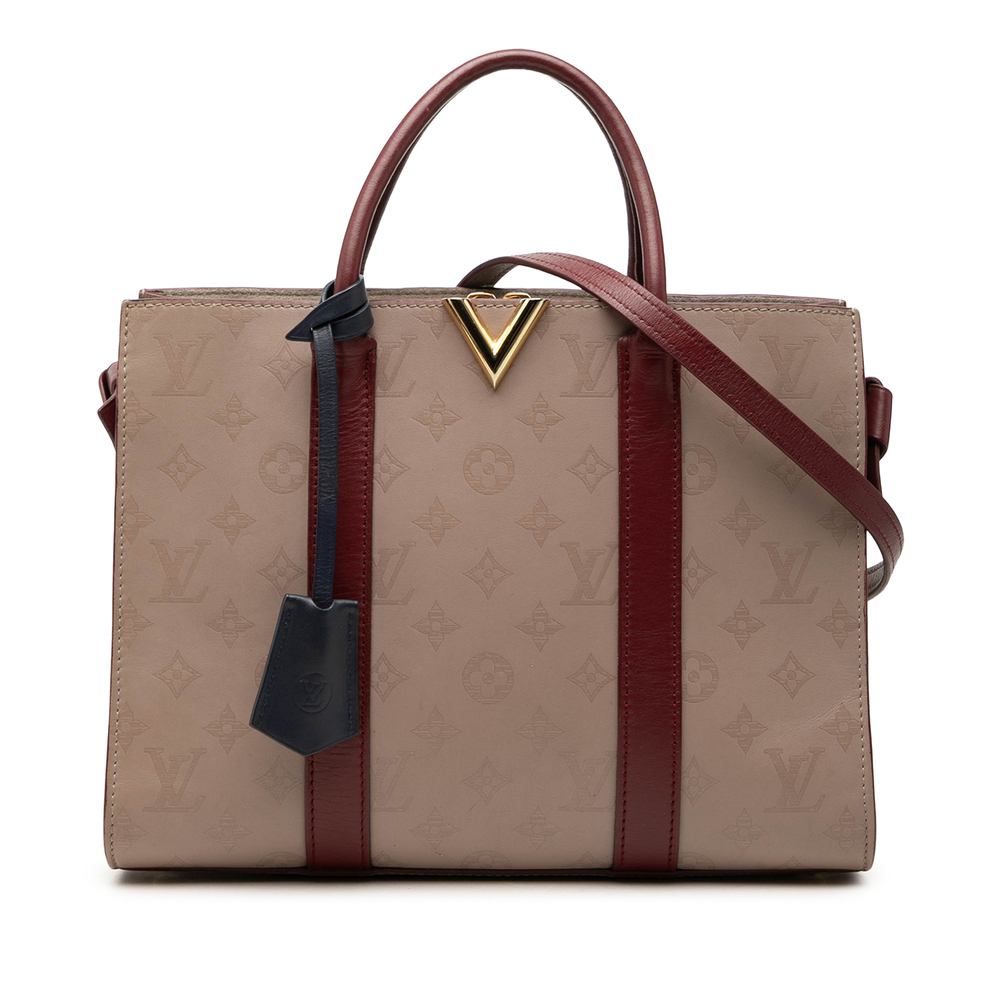 Pre-Loved Louis Vuitton Monogram Cuir Plume Very Tote MM